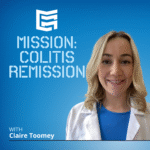 Image of Claire Toomey, Gut Health Nutritionist, on Podcast of The Colitis Health Path (previously Mission: Colitis Remission).